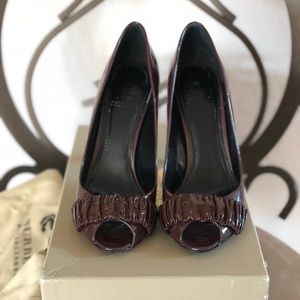 burberry pumps bordeaux